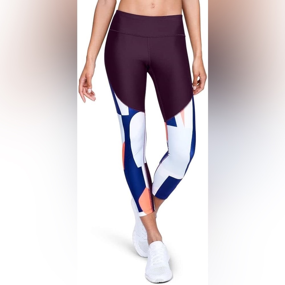 Under Armour Maroon HeatGear Leggings